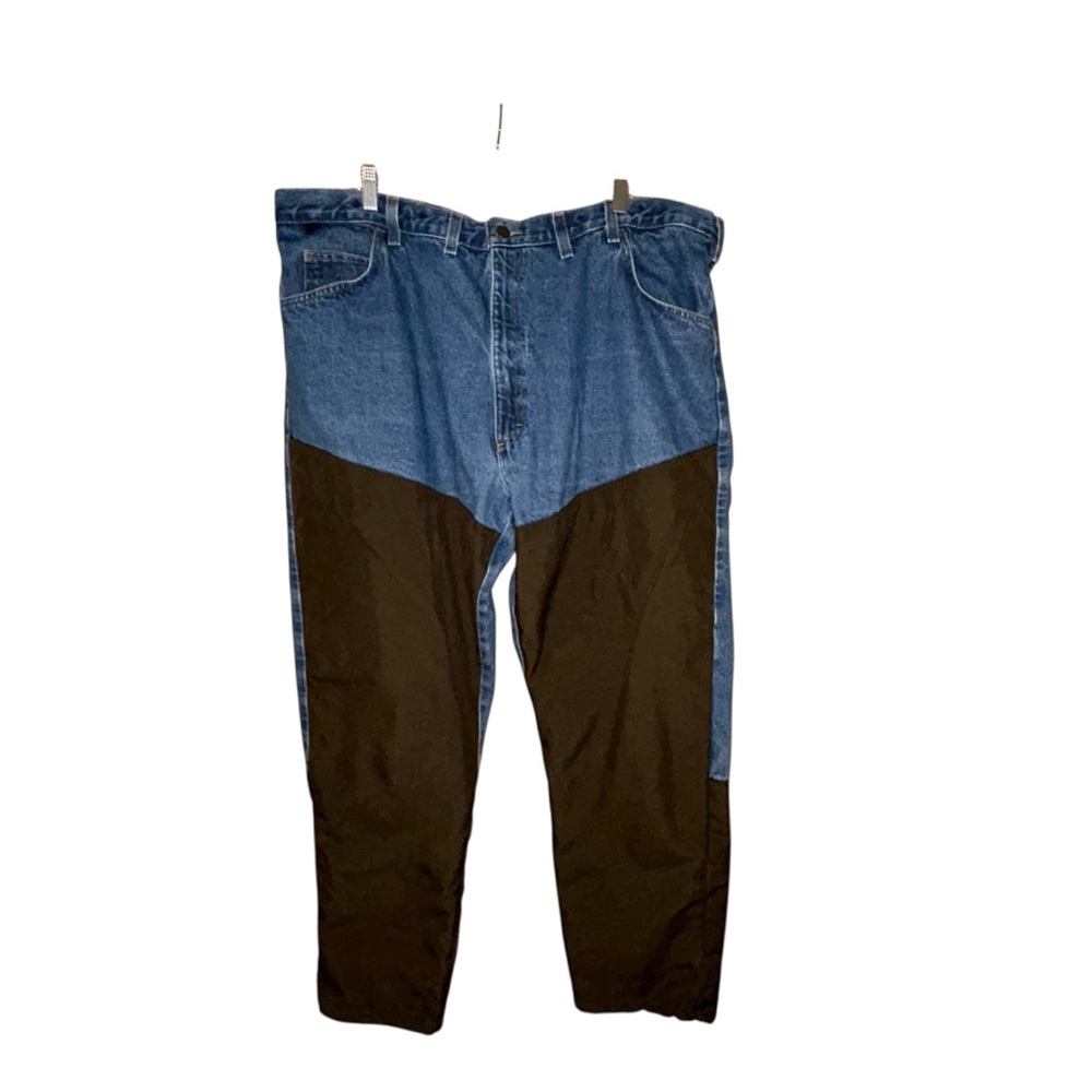 Wrangler Rugged Wear Men’s Denim Brush Pants Jeans 44x30 Canvas Hunting Outdoor